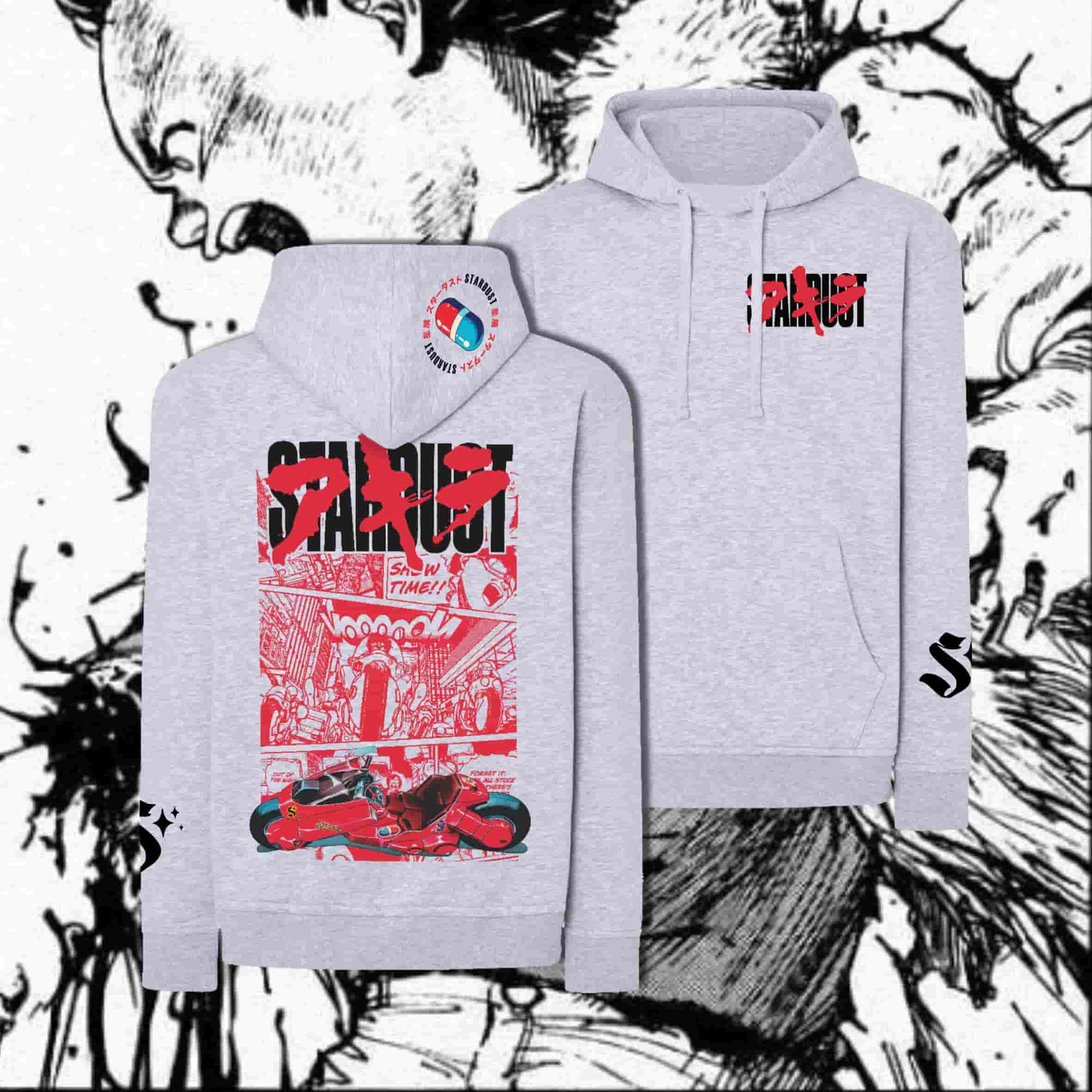 AKIRA KANEDA'S BIKE HOODIE