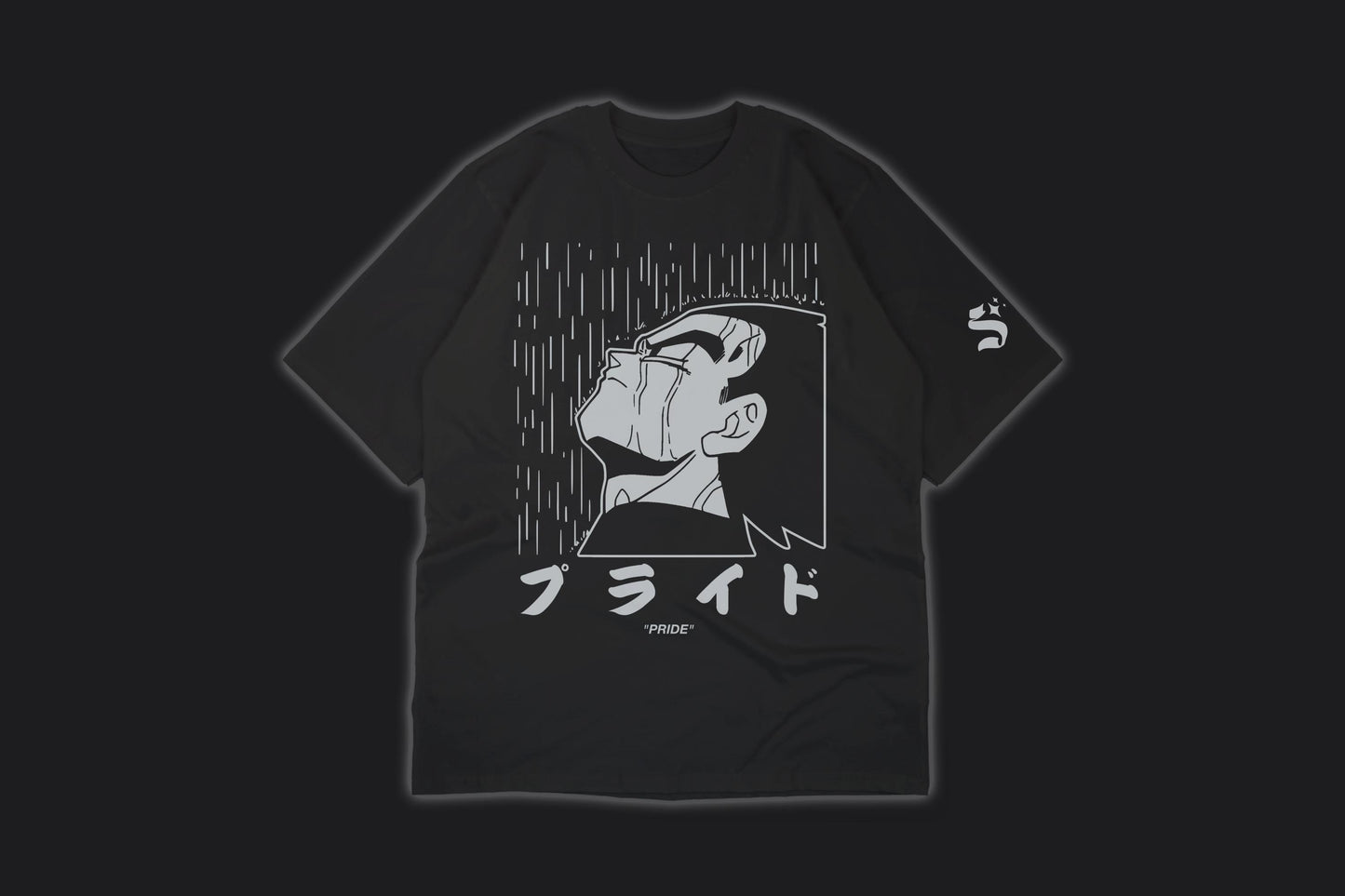SAD VEGETA BLACK T-SHIRT