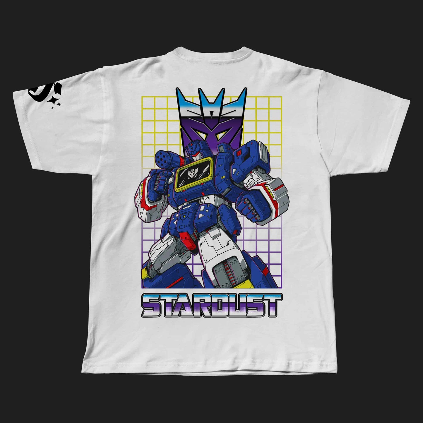 DECEPTICONS SOUNDWAVE WHITE T-SHIRT