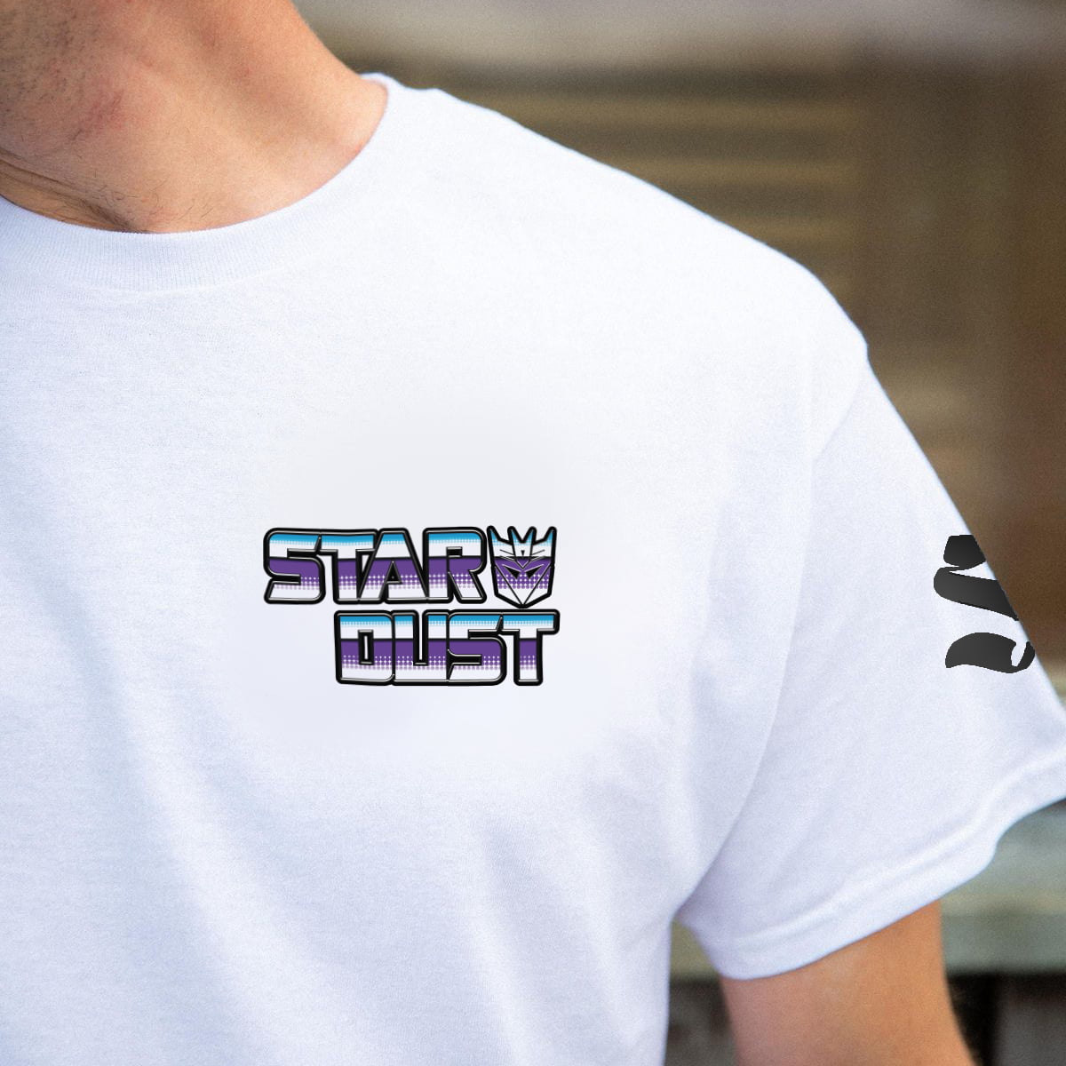 DECEPTICONS SOUNDWAVE WHITE T-SHIRT