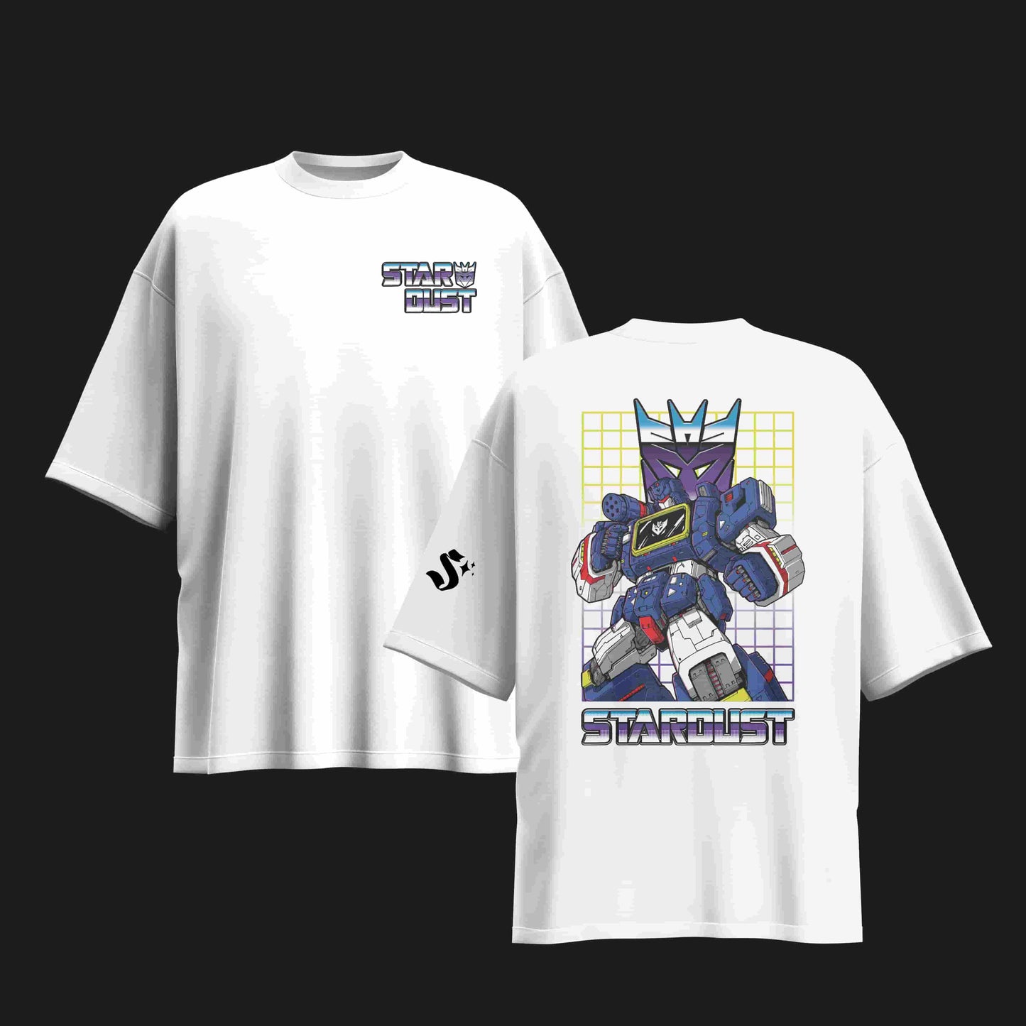 DECEPTICONS SOUNDWAVE WHITE T-SHIRT