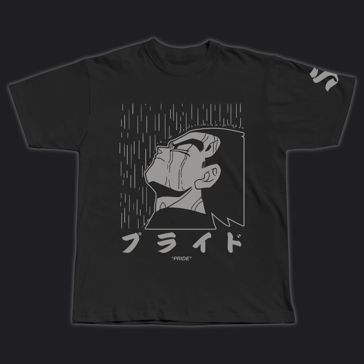 SAD VEGETA BLACK T-SHIRT