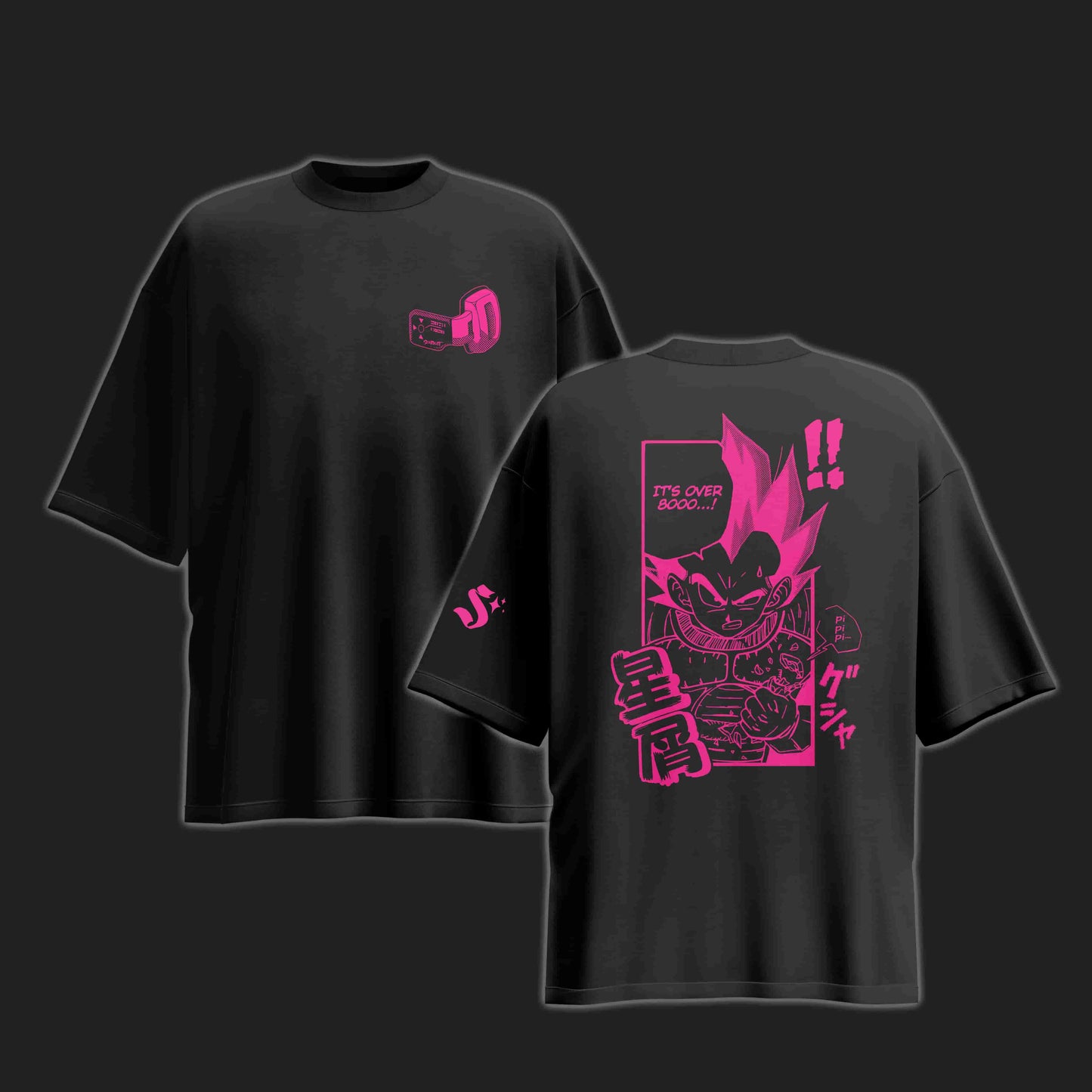 VEGETA OVER 8K T-SHIRT