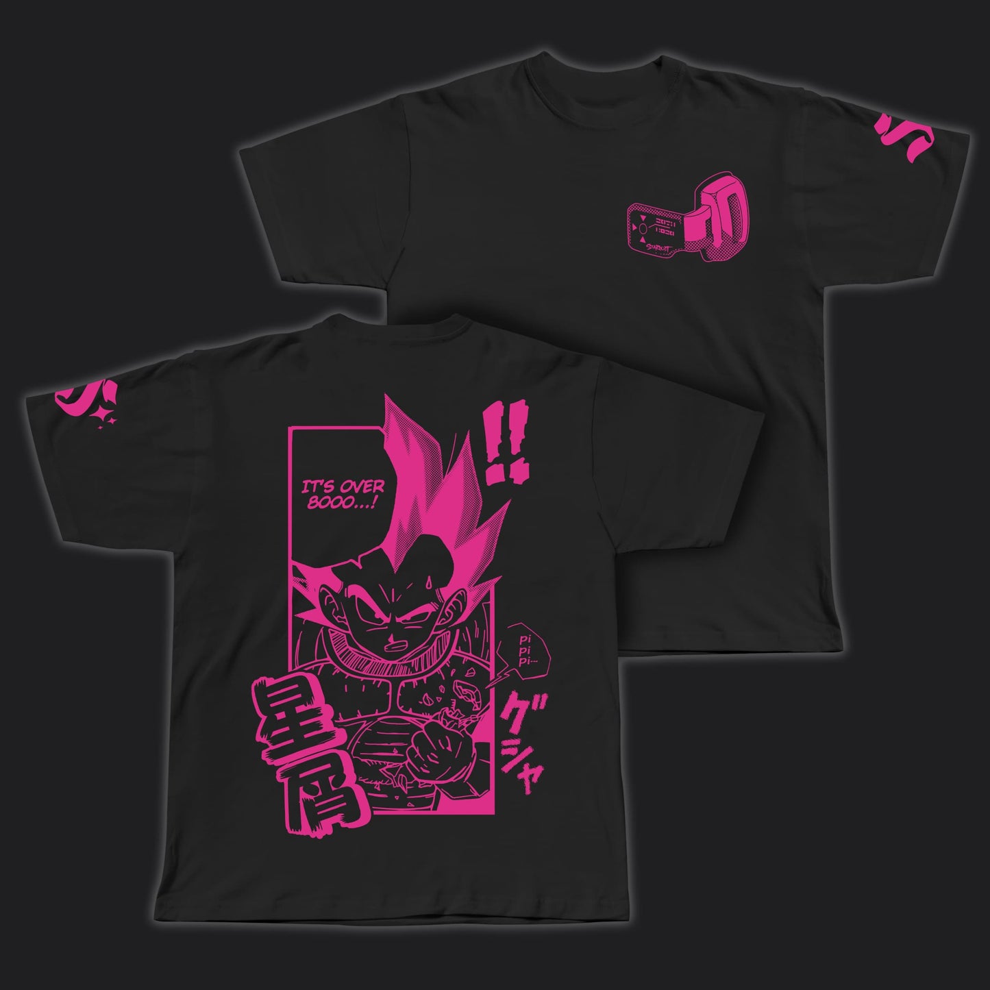 VEGETA OVER 8K T-SHIRT
