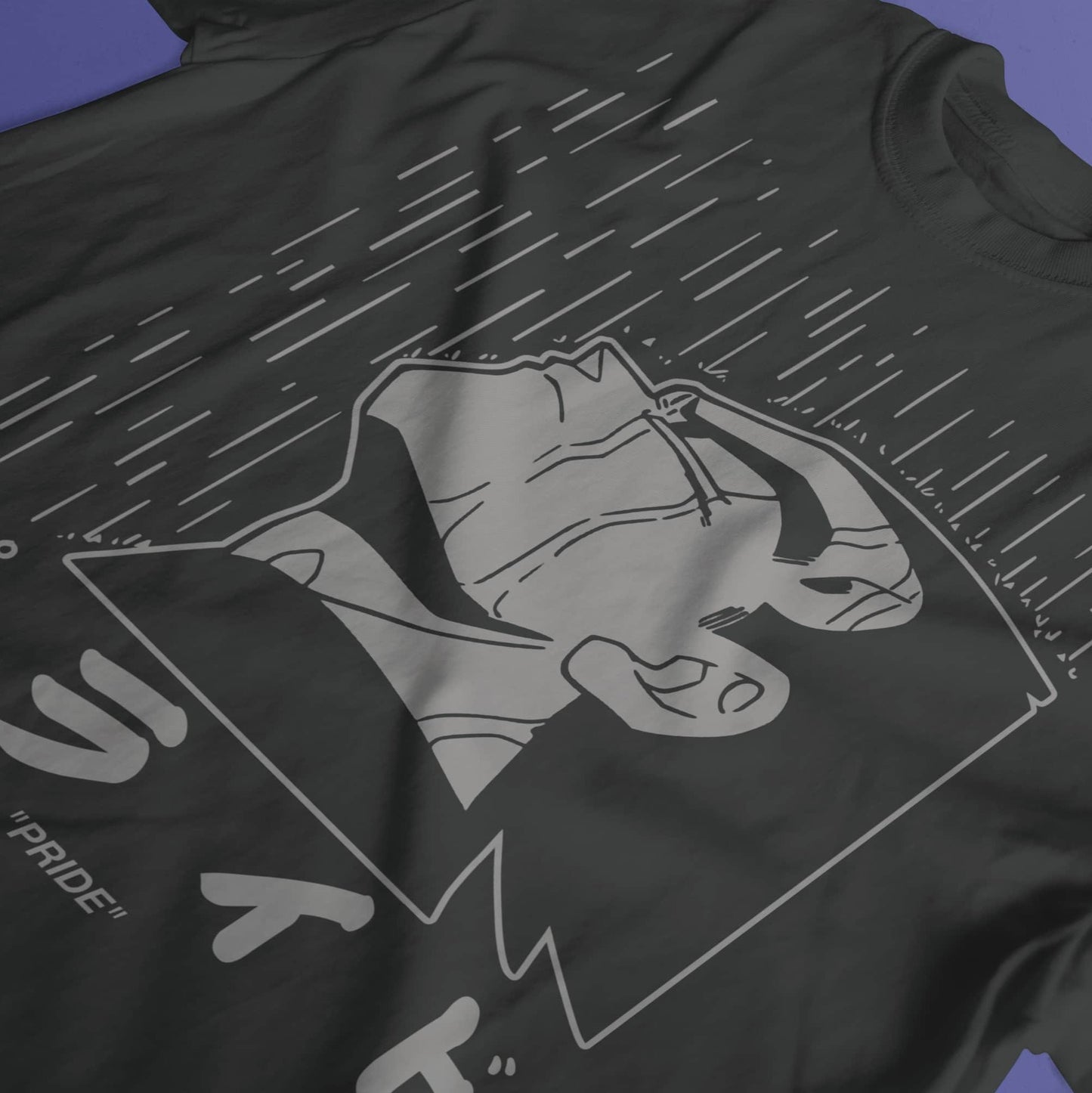 SAD VEGETA BLACK T-SHIRT