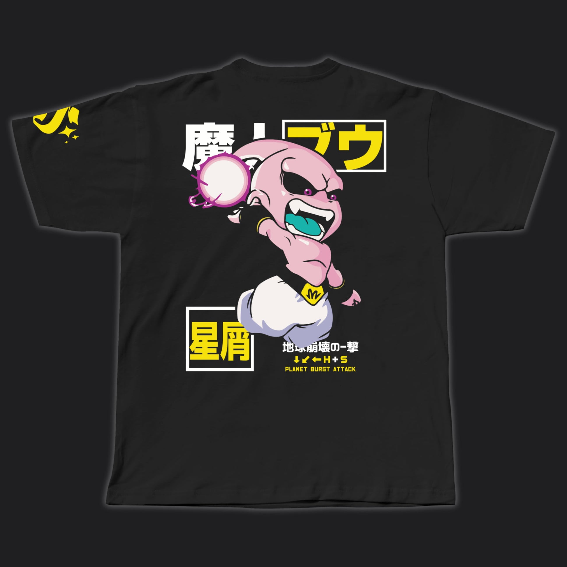 CAMISETA KID BUU ESPALDA